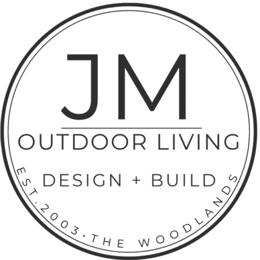 JM Outdoor Living Design + Build logo – The Woodlands, Texas